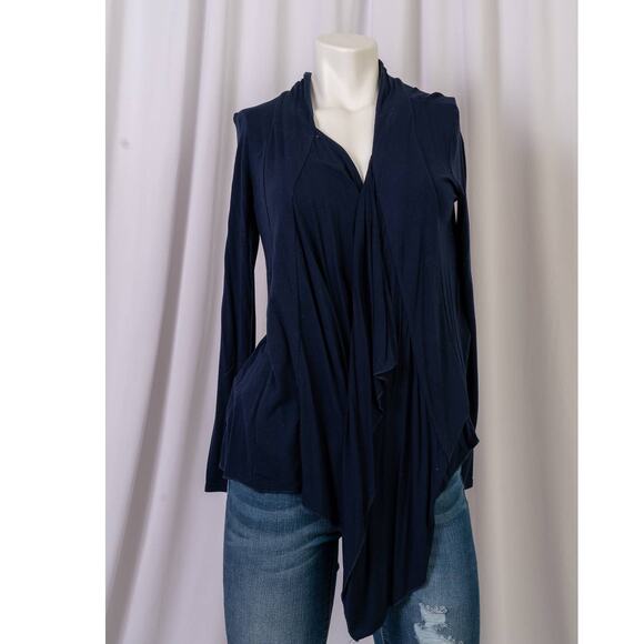Blue Urban Coco Irregular hem cardigan sz M - Picture 1 of 6